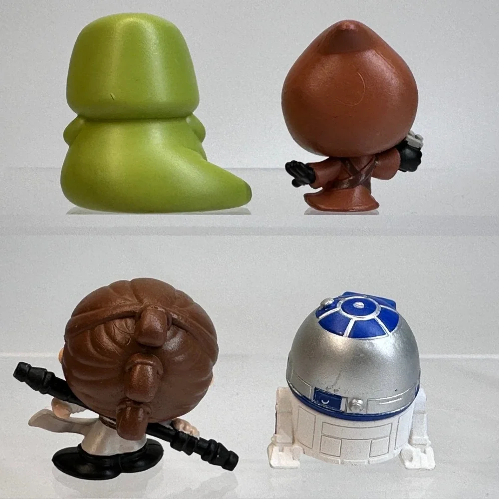 Disney Doorables STAR WARS Jabba The Hutt Jawa Rey R2-D2 Series 1 Lot of 4 NEW‎